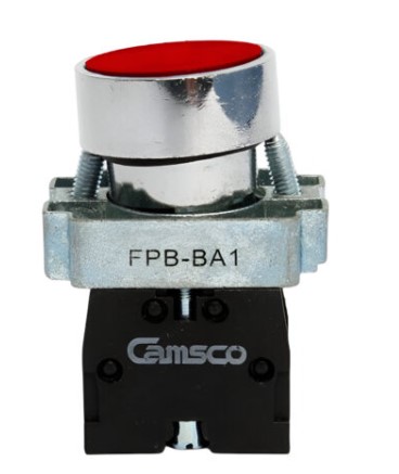 Pulsante 22Mm. Simple 1No Verde Camsco