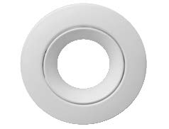[010144 | 701-CD blanco] O.b. GU10 Emp. Movil Red. Alum. Blanco D106mm