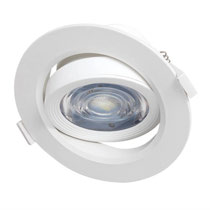 [010565 | 02DL-AP3-R5W-6500K] O.B. Led Movil Red. Blanco 5w 6.5k 100-240Vac 400lm (D90x42)mm