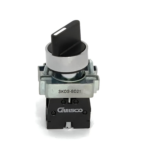 [080113 | LKOS-BJ21] Selector 22Mm. 2 Posiciones 1Na Camsco