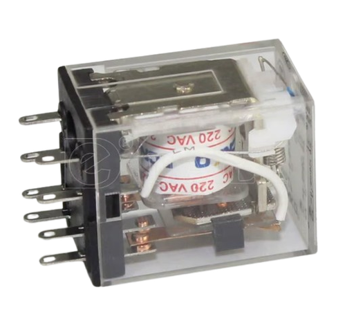 [080122 | MY-2-12VAC] Relay Csc 8 Pines Planos 2P 5A 12Vac Camsco