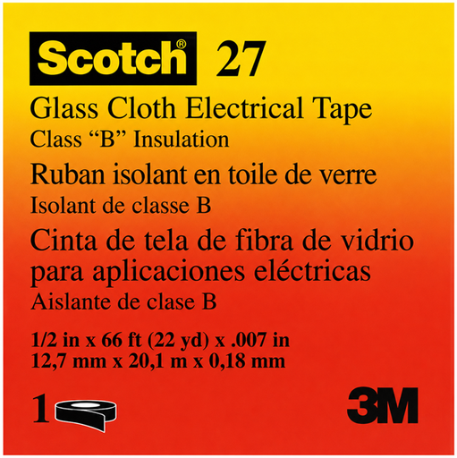 [300015 | 273M] Cinta de Fibra De Vidrio #27 (20yd) 3M