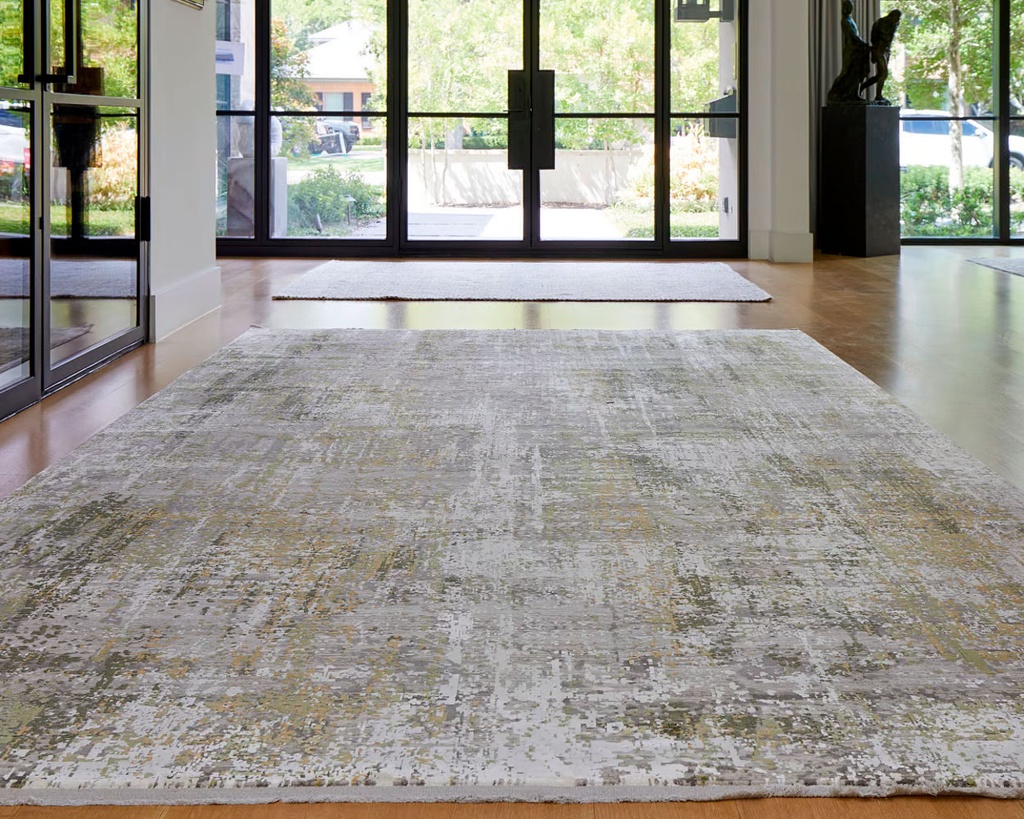 Alfombra (1.47X2.38)M Color Verde/Gris Cadiz