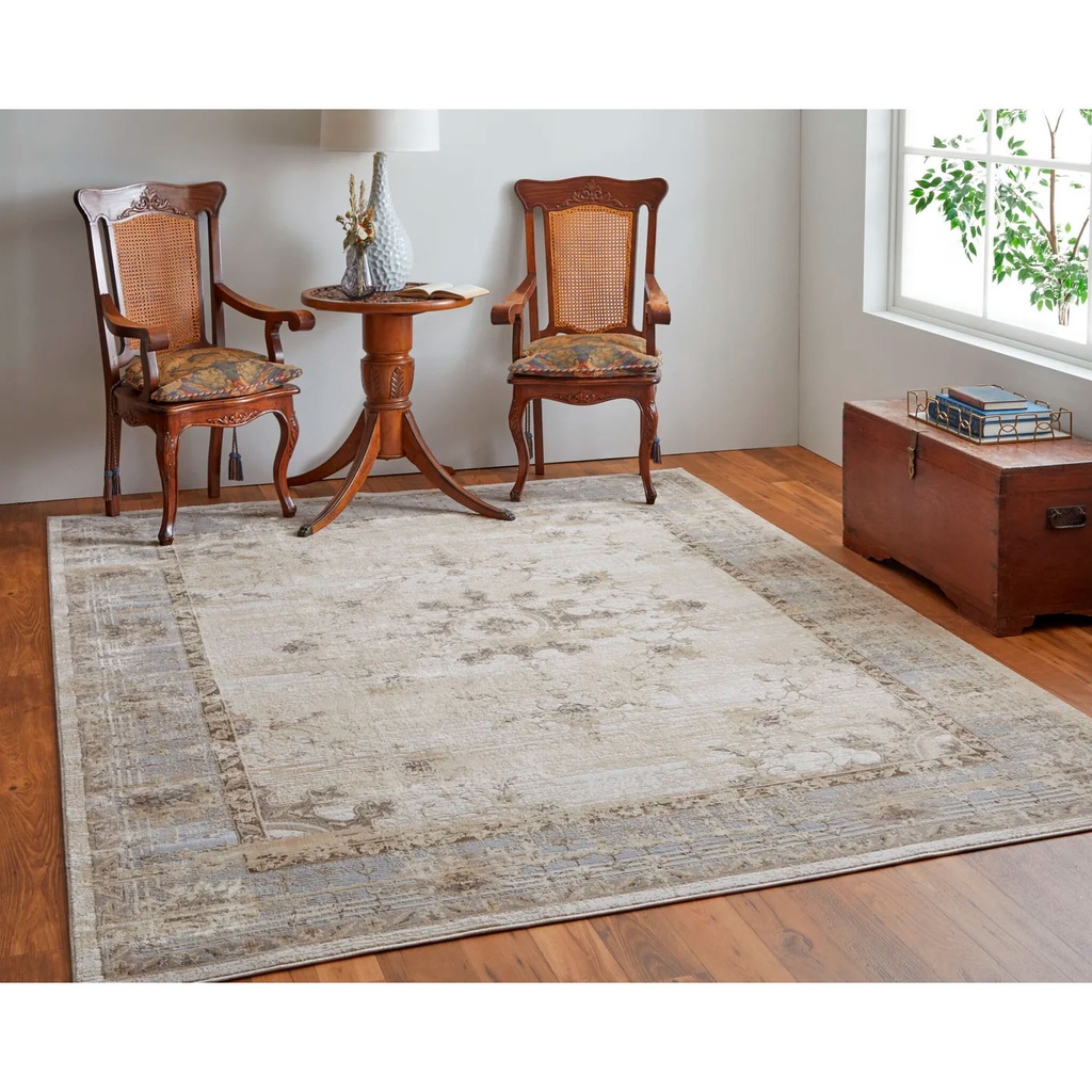 Alfombra (2.74X3.65)M Color Beige/Gris Celene