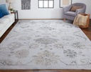 Alfombra (1.52X2.44)M Color Plata/ Beige Macklaine