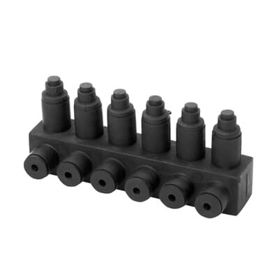 Barraje Bt T/Seco 6 Puertos C/Soporte