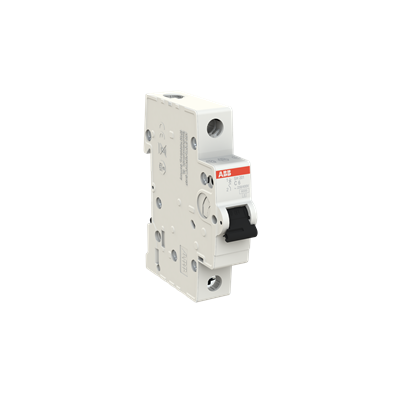 Breaker Riel DIN 1F SH201-C6 - 6A - 6kA, ABB