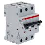 Breaker Riel DIN 3F S203-C25 - 25A - 10kA, ABB