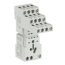 Base 8 pines CR-M2LS p/relé miniatura CR-M - 2c/o, ABB