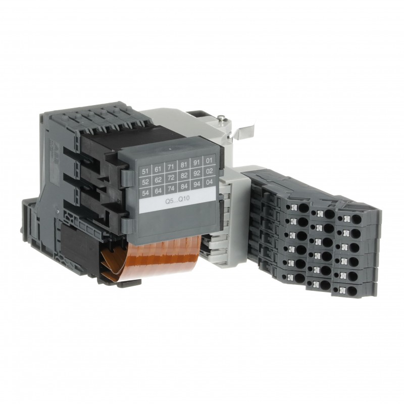 Bloque Contacto Auxiliar AUX 6Q c/o - 400Vac p/breaker SACE Emax 2 E2.2-E4.2-E6.2, ABB