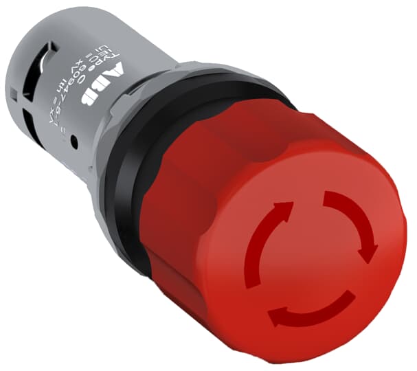 Pulsante Emergencia Monoblock Giro 30Mm Abb