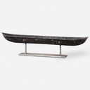 Centro De Mesa Tipo Bote Con Pedestal