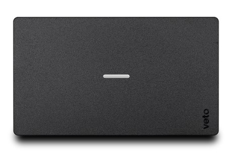 Conmutador Inteligente Simple Wifi Negro Premium