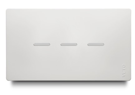 Conmutador Inteligente Triple Wifi Blanco Premium