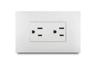 Toma Doble Polarizado Blanco Veto Vive