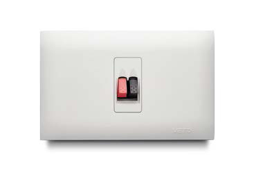 Toma Parlante Simple Blanco Veto Vive