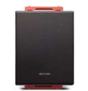 Interruptor 36Mm Negro Veto Plura