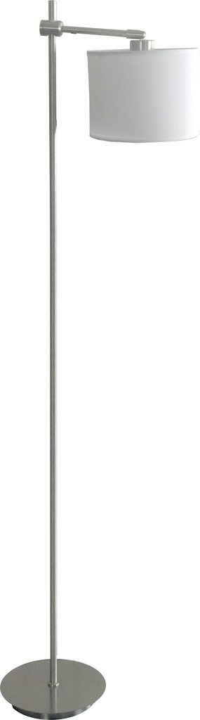 Lamp. Piso 1E27 Acrilico+Metal Satinado