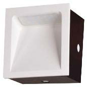 Spot Pared Emp. Cuadradoled 3W 3K Ip65 90-260V 9Cm