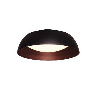 Lamp. Techo. Led Negro 24W Epistar 40Cm