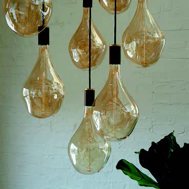 Foco Led Grande T/Globo Atachado Ancho 15Cm L24Cm 85-265V