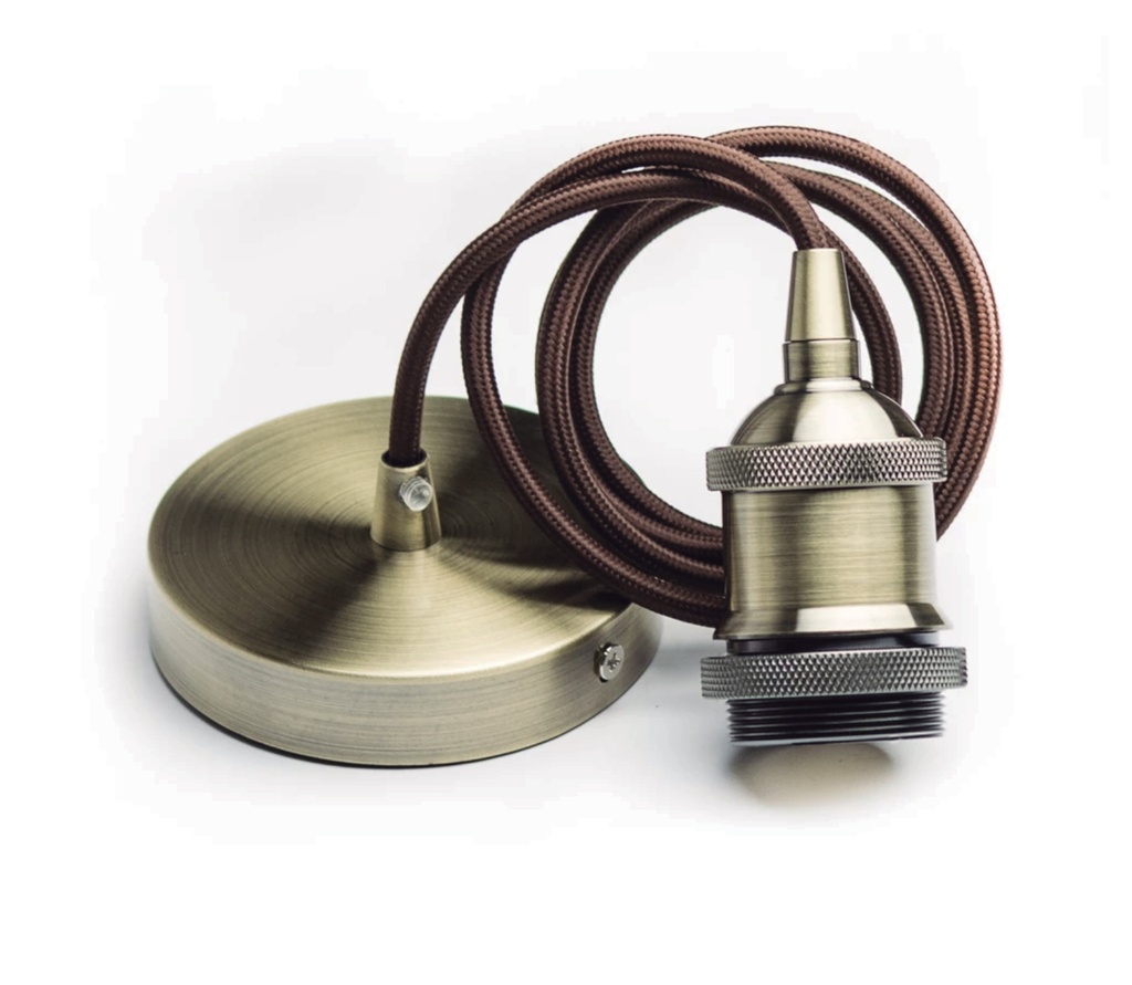 Boquilla Colg. Metal 1M Bronce