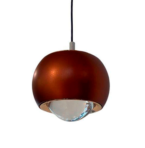 Lamp. Colg. Led 5W+7W D100X100Mm Cafe 3K
