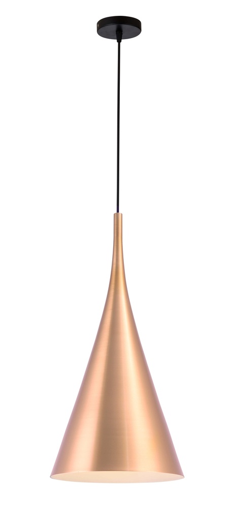 Lamp. Colg. 1L E27 Alum. 27X58Cm Cooper+Blanco