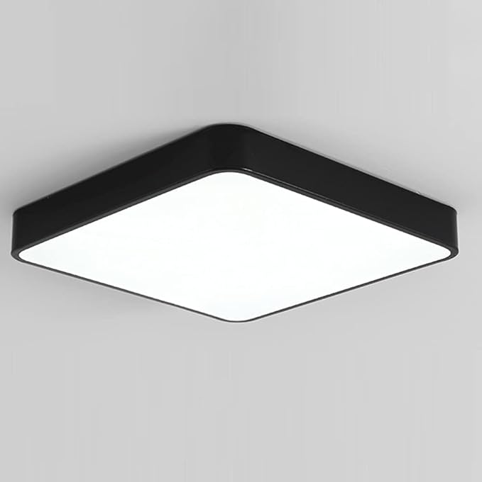 Plafon Led Cuadrado Negro (L600xL600xH50)mm 60w 3cct 3k/4k/6k (85-265)v