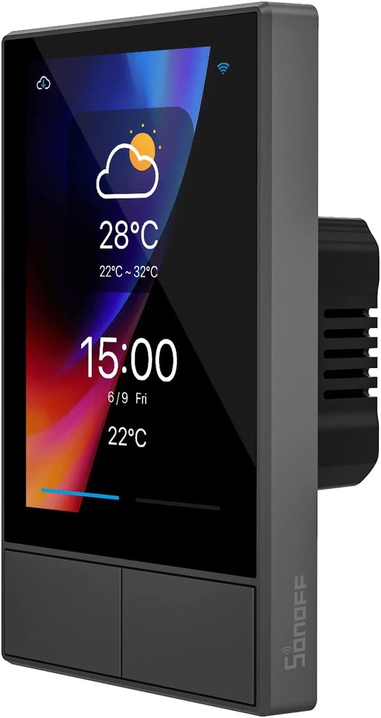 Ns Panel Smart Wifi (Panel Tactil Y 2 Botones)