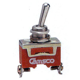 Interruptor Ojo Cangrejo 3 Posc 6 Patas On-Off-On 15A Camsco