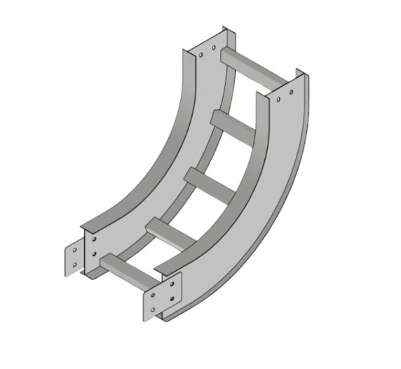 Curva Vertical Interna 90 Grados S/T 400 X 100Mm Beaucoup