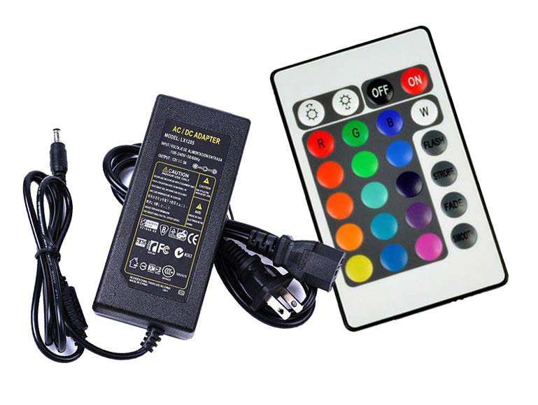 Control Cinta Led 24Key Rgb 2/1 120V