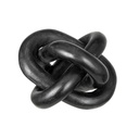 FIGURA DE CADENA DE MARMOL NEGRA