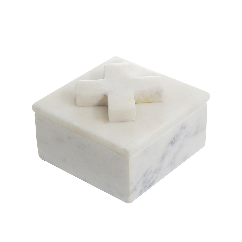 CAJA DE MARMOL BLANCO 0