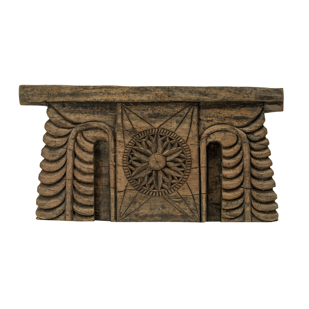 PORTA VELA DE MADERA TIPO ANTIGUO