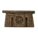 PORTA VELA DE MADERA TIPO ANTIGUO