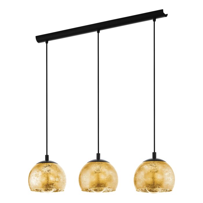 LAMP. COLG. 3L E27 ALBARRACIN COPAS DORADAS (1100X795MM)