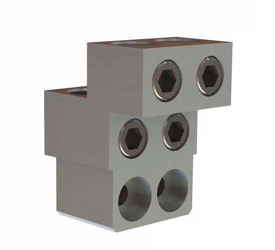 Kit Terminales FC CuAl - 4x240mm2 / 500kcmil p/breaker SACE Tmax XT7/M (03 piezas), ABB