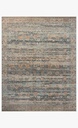 ALFOMBRA HERITAGE (1.82X2.74)M AZUL/CAFE