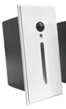 Spot Pared/Grada Led. Rectan. C/S Mov. Emp. Alum. Blanco 3w 3k (85-265)v (L90xA40)mm IP54