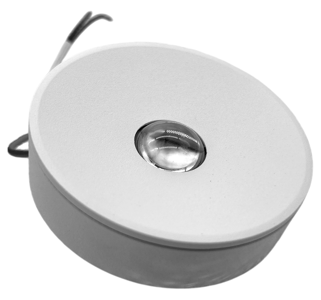 O. Dragon Led Sob. Red. Alum. Blanco 7w 3k 700lm (110-130)v (D80xL19)mm IP20