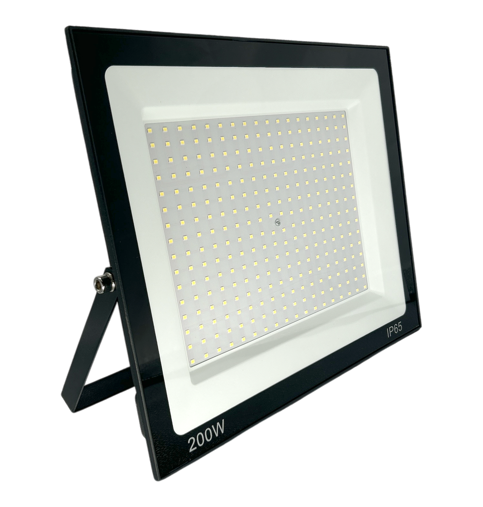 Reflector Plano Negro 200w 6k 100-265v (325x270)mm
