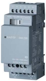 Módulo Expansión Entr./Sal. LOGO! DM8 230R, 230V/230V/Relay, 4DI/4DO p/LOGO! 8, SIEMENS