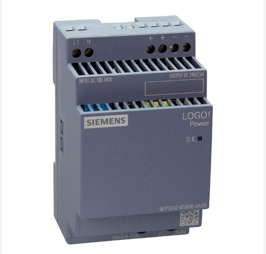 Fuente De poder Logo 2,5amp 120 230v 24vdc 6EP3332-6SB00-OAY0 Siemens