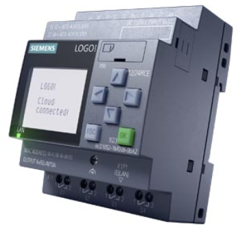 Módulo Lógico LOGO! v8.4 12/24RCE, 12/24V DC, 8DI(4I)/4DO, ETHERNET + MQTT, SIEMENS