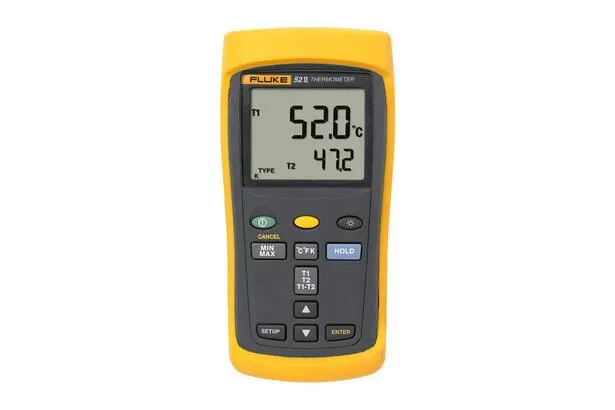 Termometro digital  doble entrada Fluke 52-II