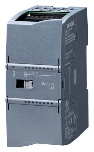 Módulo Expansión Entr. Analóg. SM 1231RTD, 4AI TC x 16 Bit J,K,T,E,R,S,N,C,etc p/SIMATIC S7-1200, SIEMENS