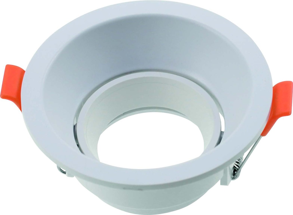 O.B. Prof. Gu10 Movil Red. Plastico Blanco (94x42)mm Ip20