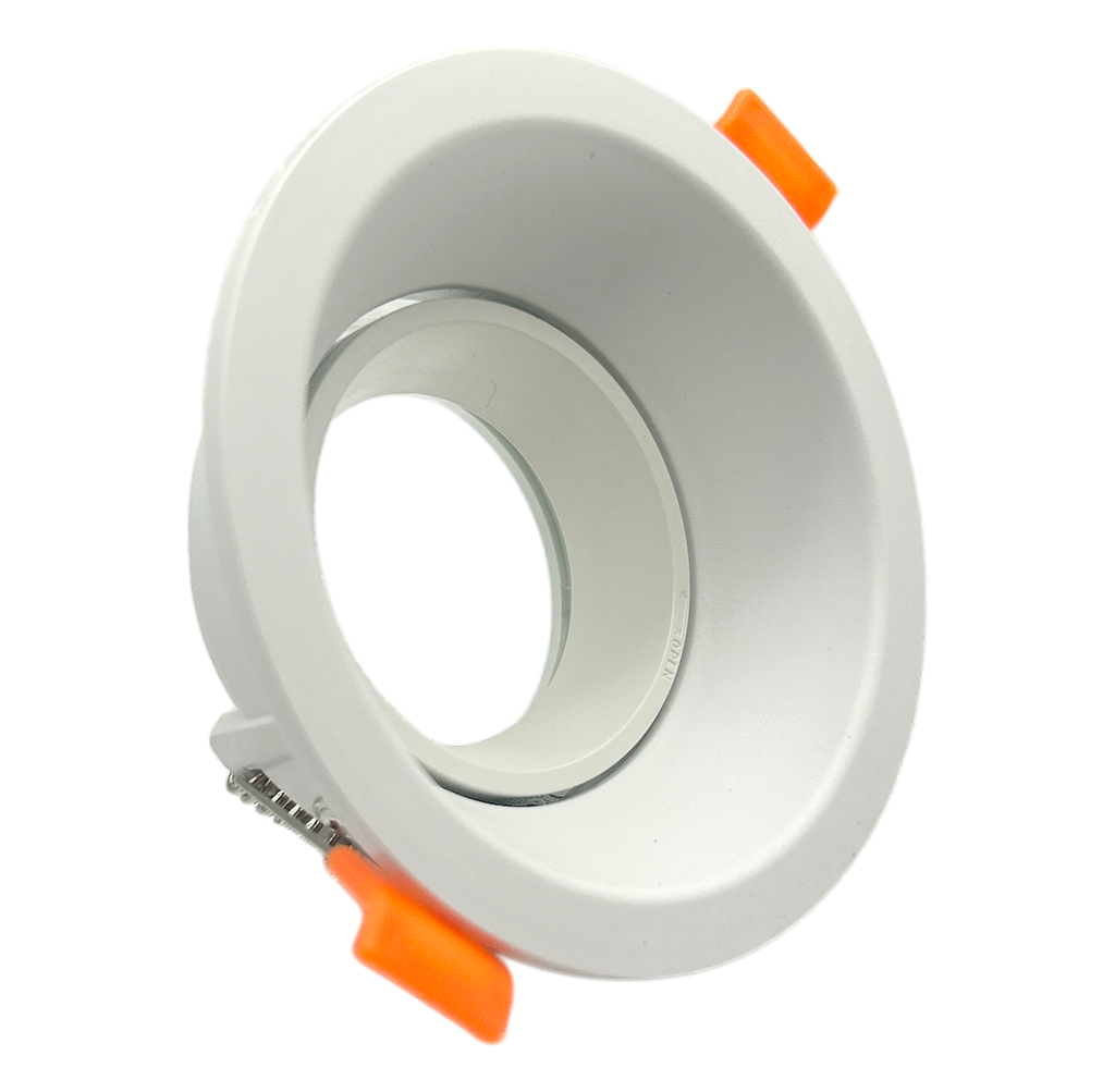 O.B. Prof. Gu10 Movil Red. Plastico Blanco (94x42)mm Ip20